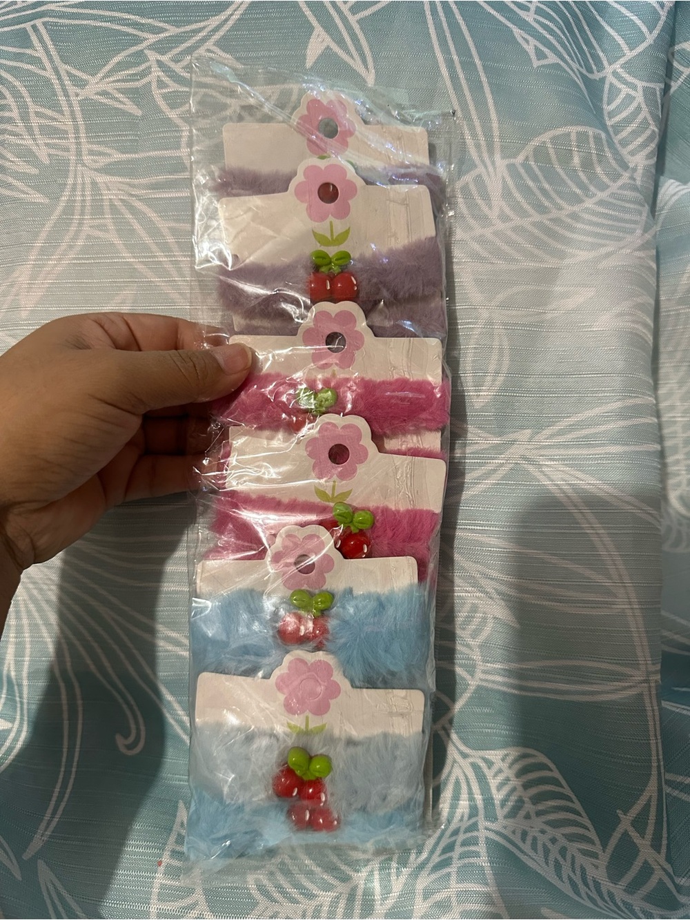 Pack of 6 hair tides